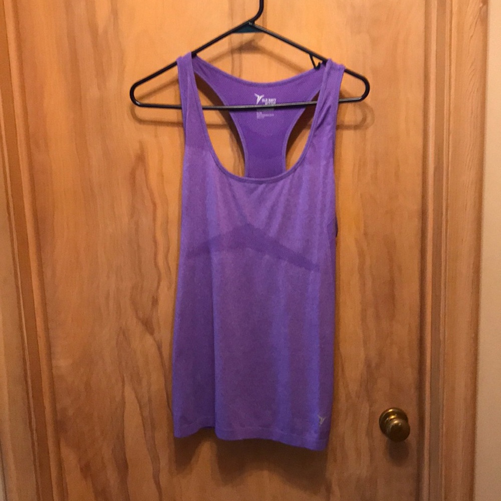 Old Navy razor back workout top.